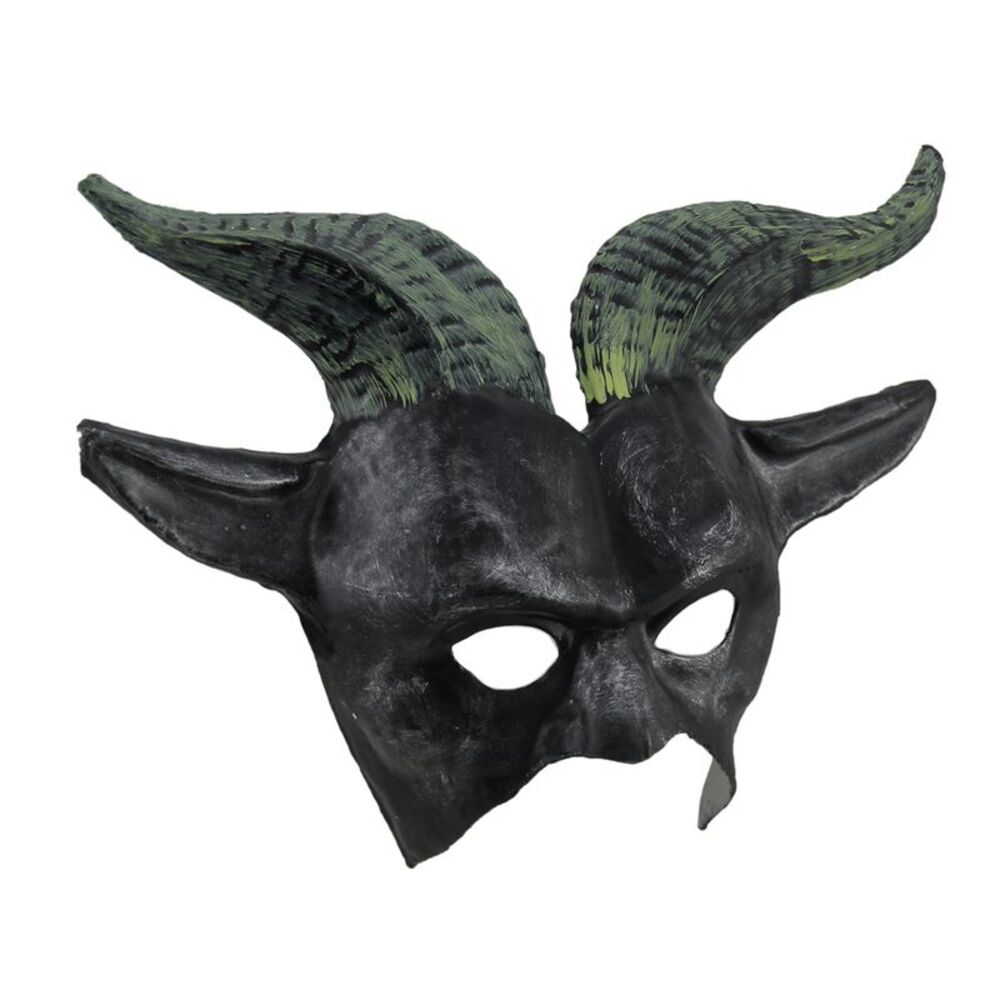Scratch & Dent Long Horned Hades Half Face Mask
